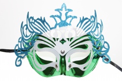 Maska Drak zeleno-modrá